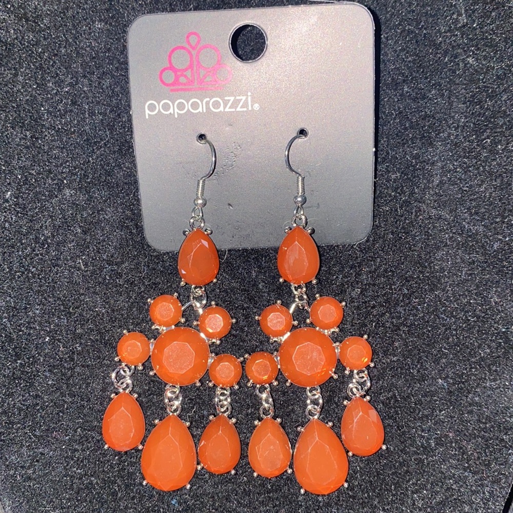 NWT Brown Afterglow Glamour Earrings - Picture 5 of 5